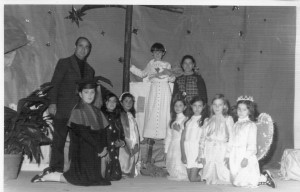 Teatro de Navidad esculas parroquiales 1971-72                                      
